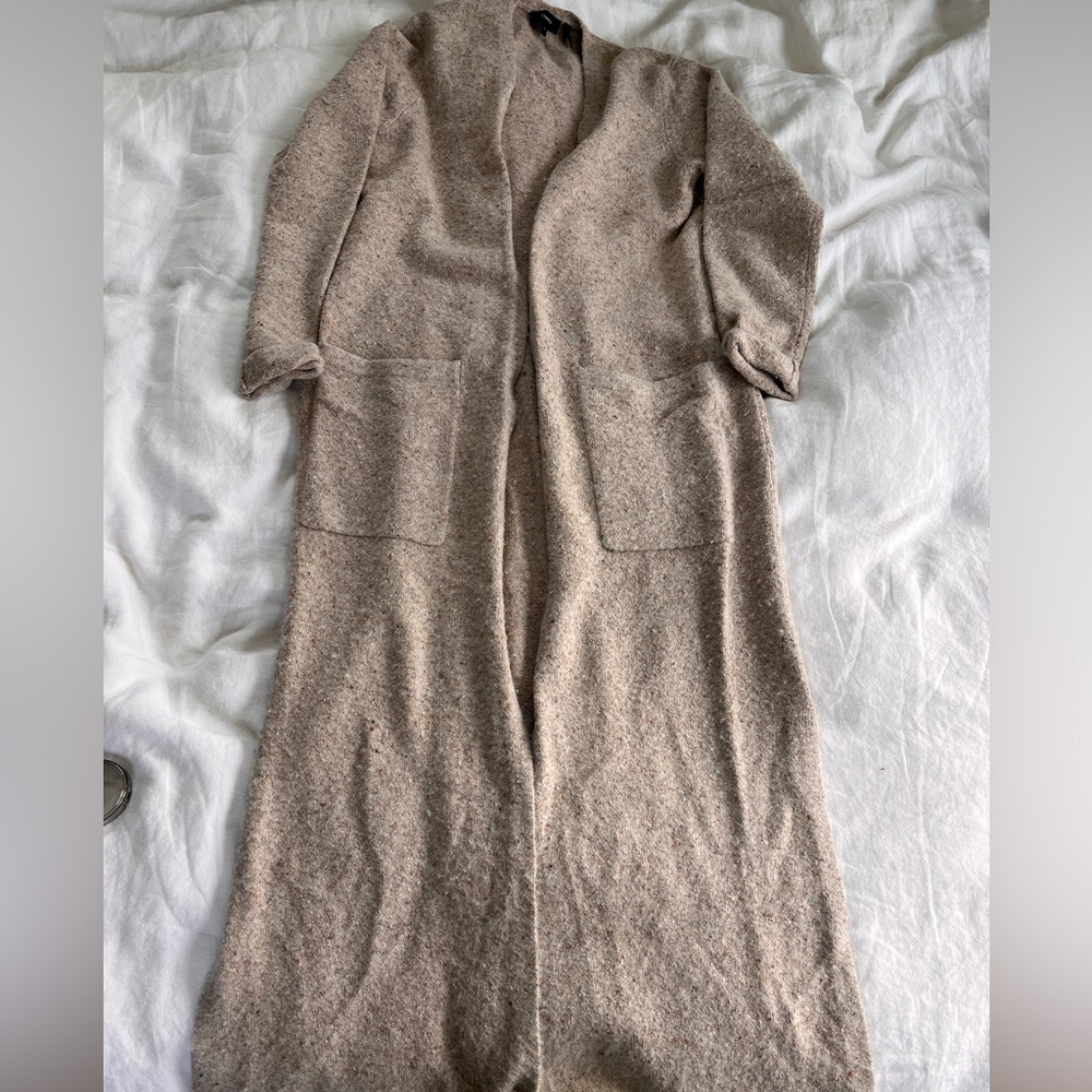 Theory long sweater cardigan